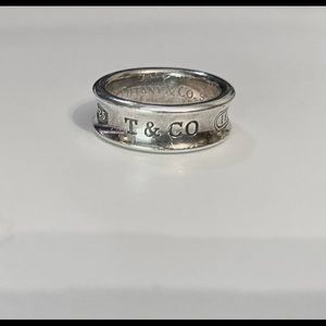 Tiffany & Co. band ring silver